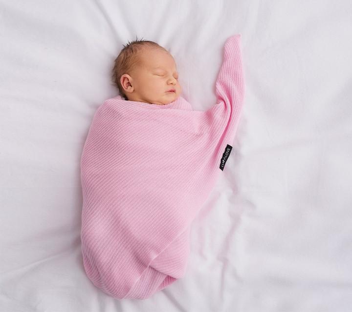 Light pink 2025 swaddle blanket