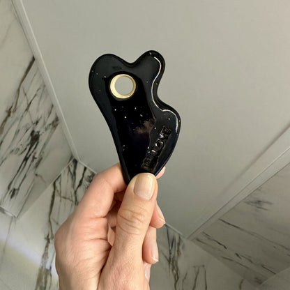 Ceramic Gua Sha Massager - Black