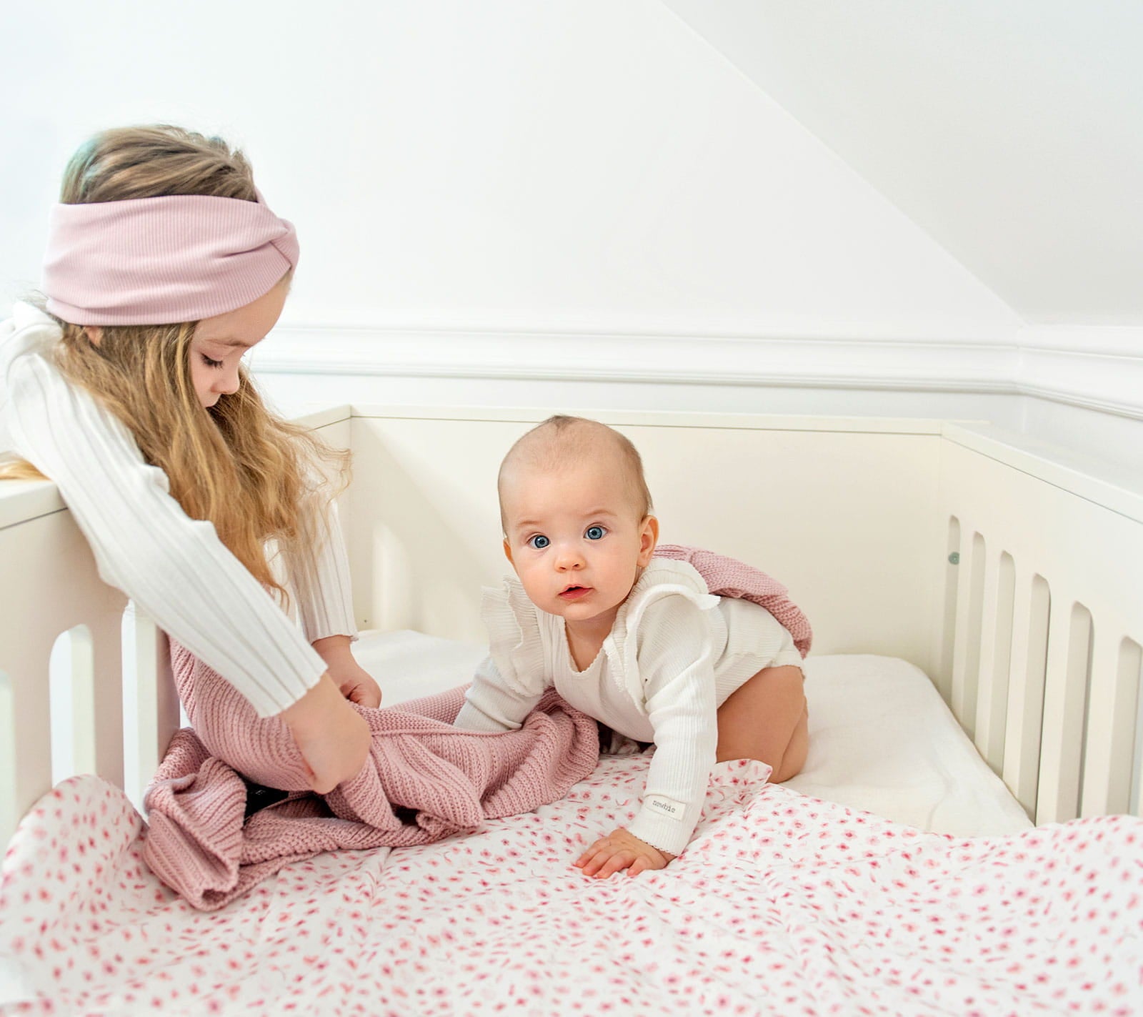 Dusky pink hotsell baby blanket