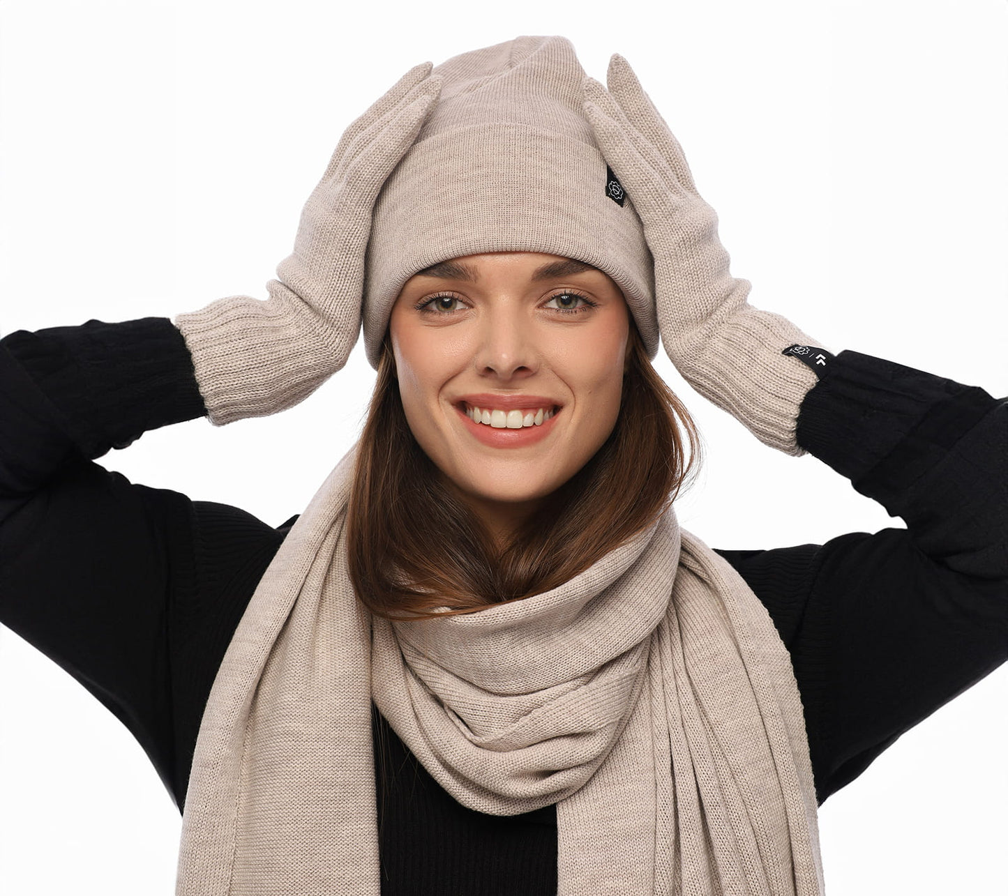 100% Merino Wool Hat, Unisex (3 colours)