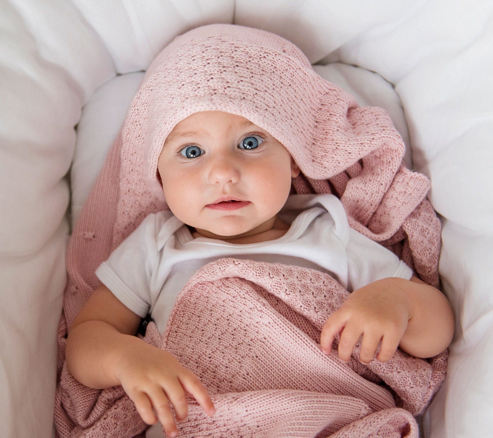 Baby girl pink blanket sale